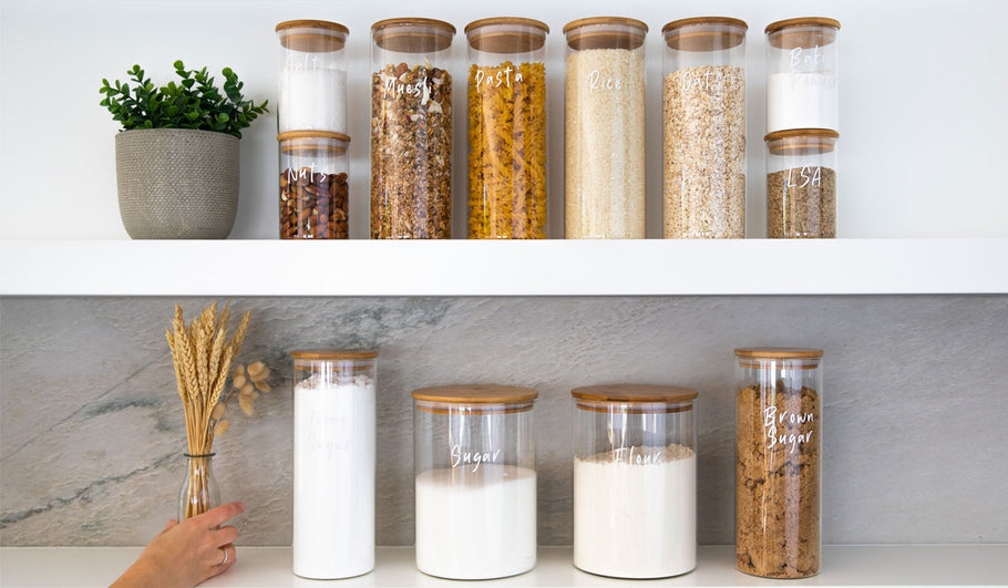 What ingredients fit best in each size jar?
