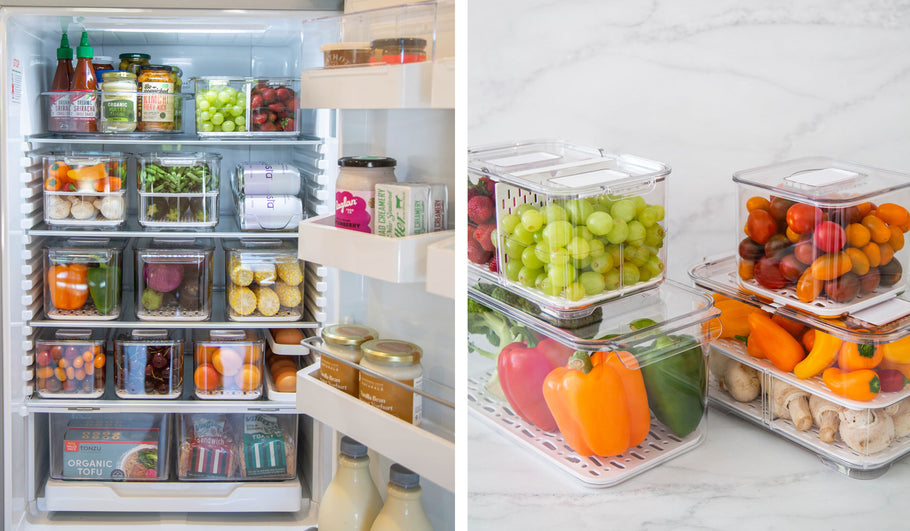 Creating a stylish and functional fridge: Container solutions for every shelf