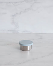 Load image into Gallery viewer, Stainless steel container with leakproof silicone lid for food storage. Perfect for storing nuts, seeds & dressings