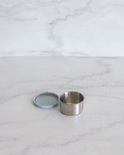 Load image into Gallery viewer, Stainless steel container with leakproof silicone lid for food storage. Perfect for storing nuts, seeds & dressings