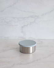 Load image into Gallery viewer, Stainless steel container with leakproof silicone lid for food storage. Perfect for storing yoghurt, nuts & fruit