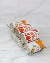 Load image into Gallery viewer, Can organiser made from an occlusive plastic material, to store and organise canned goods