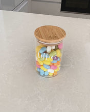 Load image into Gallery viewer, Glass & Bamboo Jar 600ml