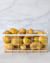 Load image into Gallery viewer, Large Basket with Wooden Tray
