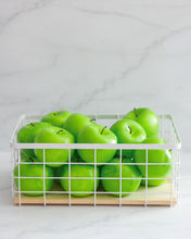 Load image into Gallery viewer, Large Basket with Wooden Tray