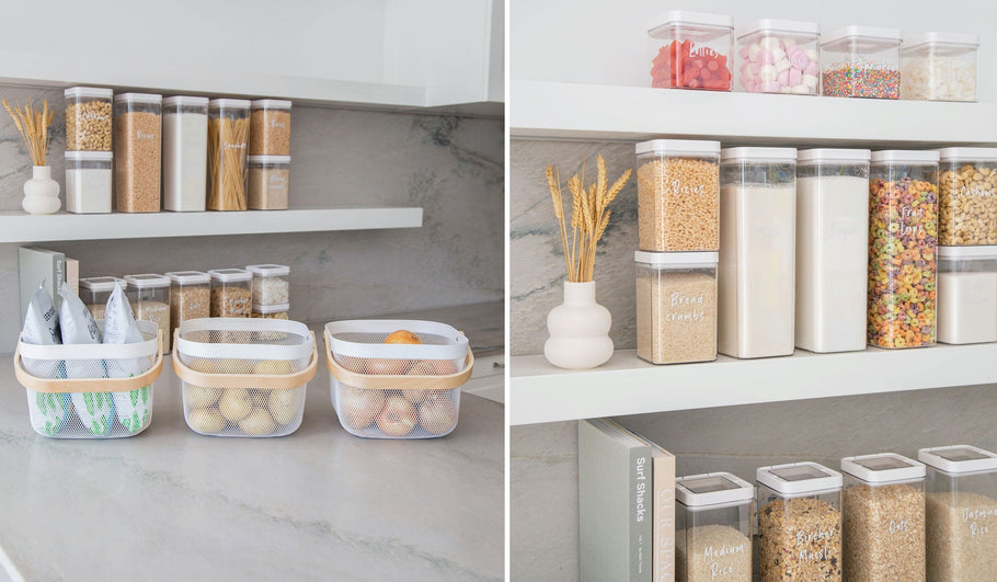 Designing your dream pantry: must-have Storage Containers & Baskets