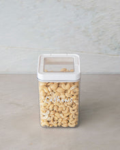 Load image into Gallery viewer, Pantry storage container with airtight lid for storing nuts, tea and baking ingredients