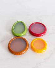 Load image into Gallery viewer, Reusable silicone food saver pods for lemon, avocado, tomato and onion, dishwasher safe containers that help extend freshness and reduce waste
