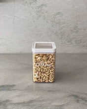 Load image into Gallery viewer, Pantry storage container with airtight lid for storing nuts, tea and baking ingredients