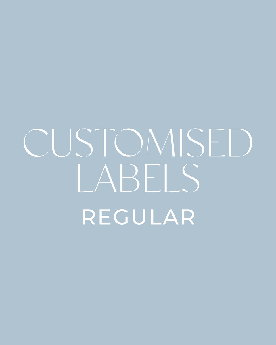 Regular Label Customised Labels (regular) | The Home Label